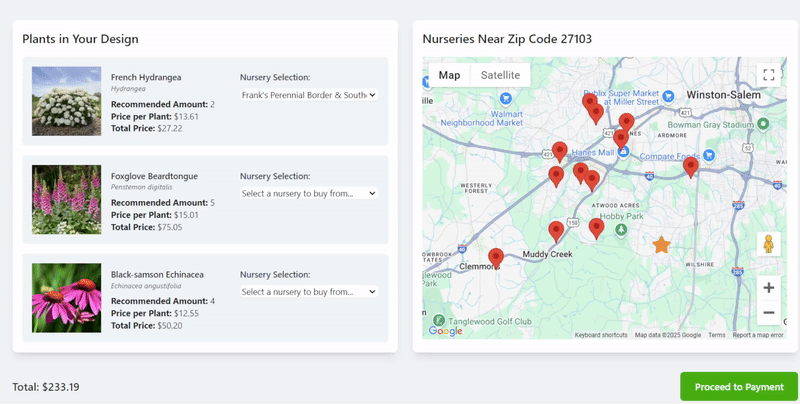 Connect with Local Nurseries